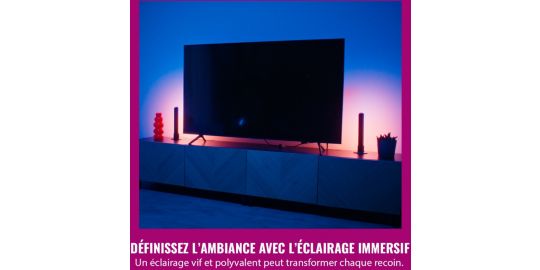 Lampe connectée WIZ Bar 30cm RGBIC