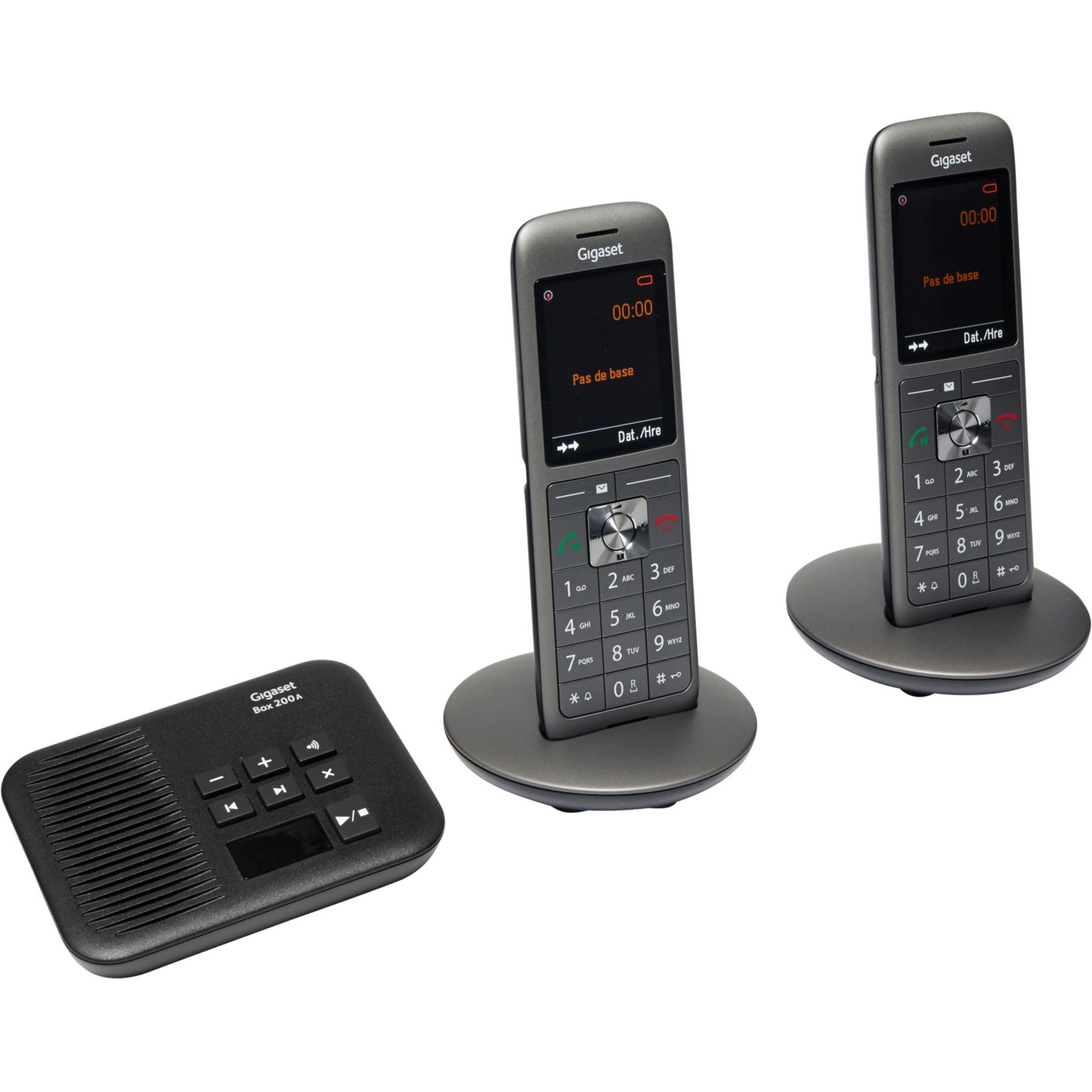 Téléphone sans fil GIGASET CL660A Duo Noir