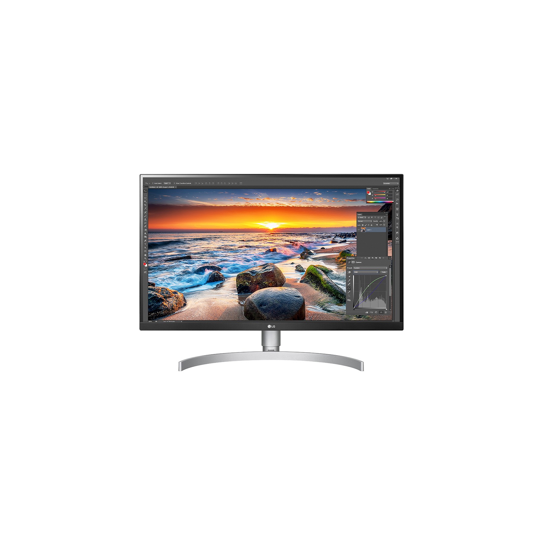 Ecran LG 27UK850-W