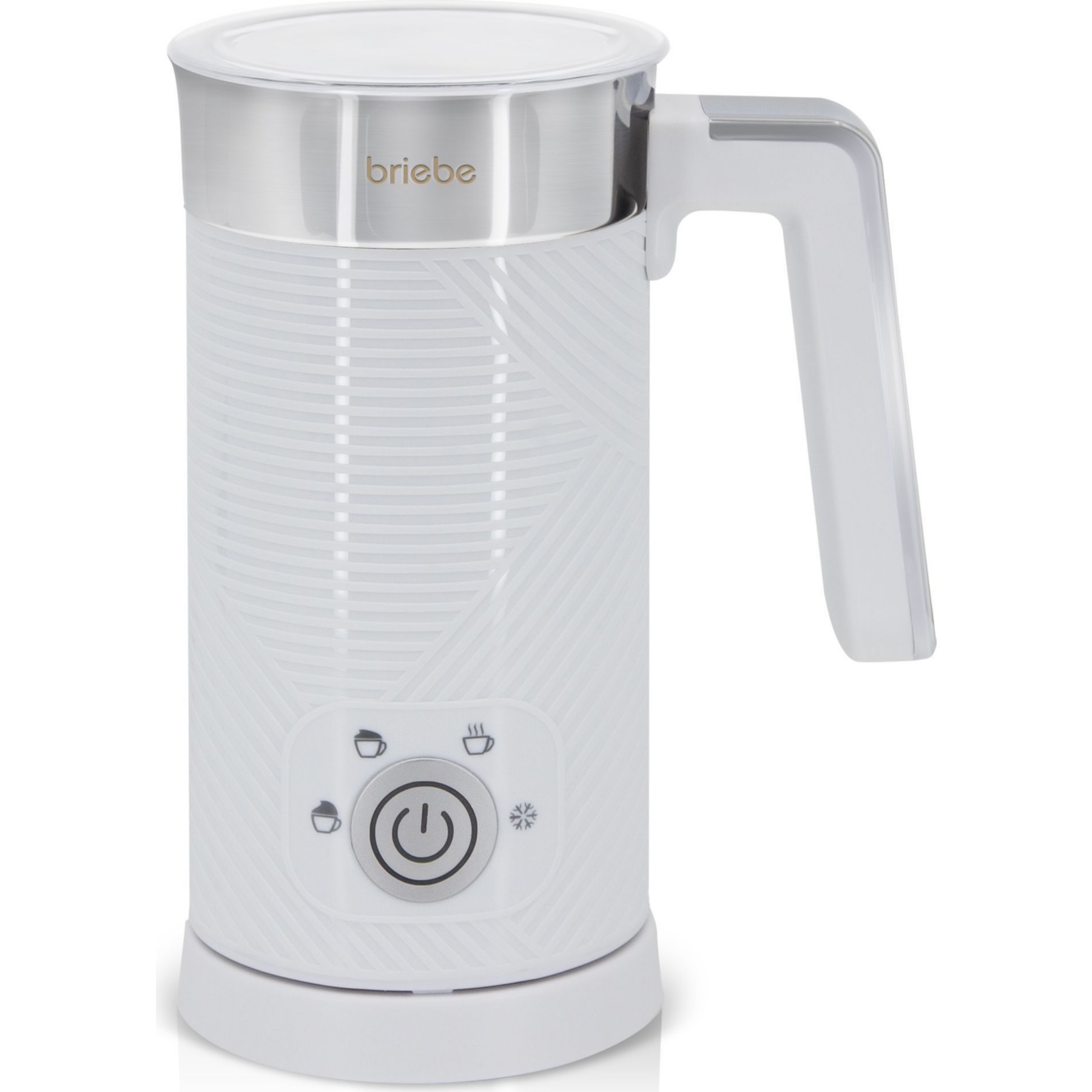 Mousseur à lait BRIEBE Froid/Chauffant 130ml Elegance MF1172WHT