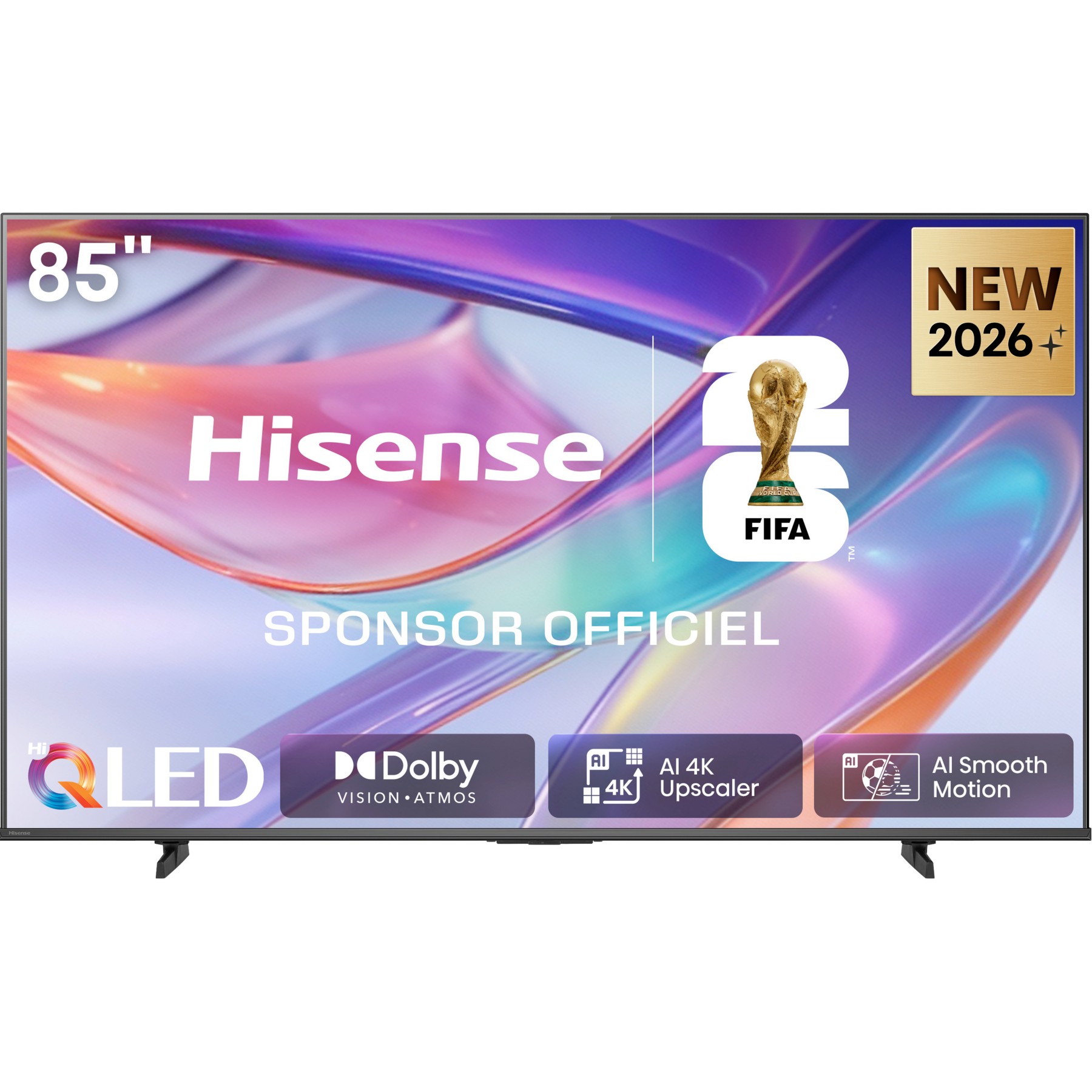 TV QLED HISENSE 85E7S (2026) 85" (215 cm) 4K - Smart TV, anti-reflet