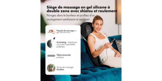 Siège ZEN de massage 4 mains