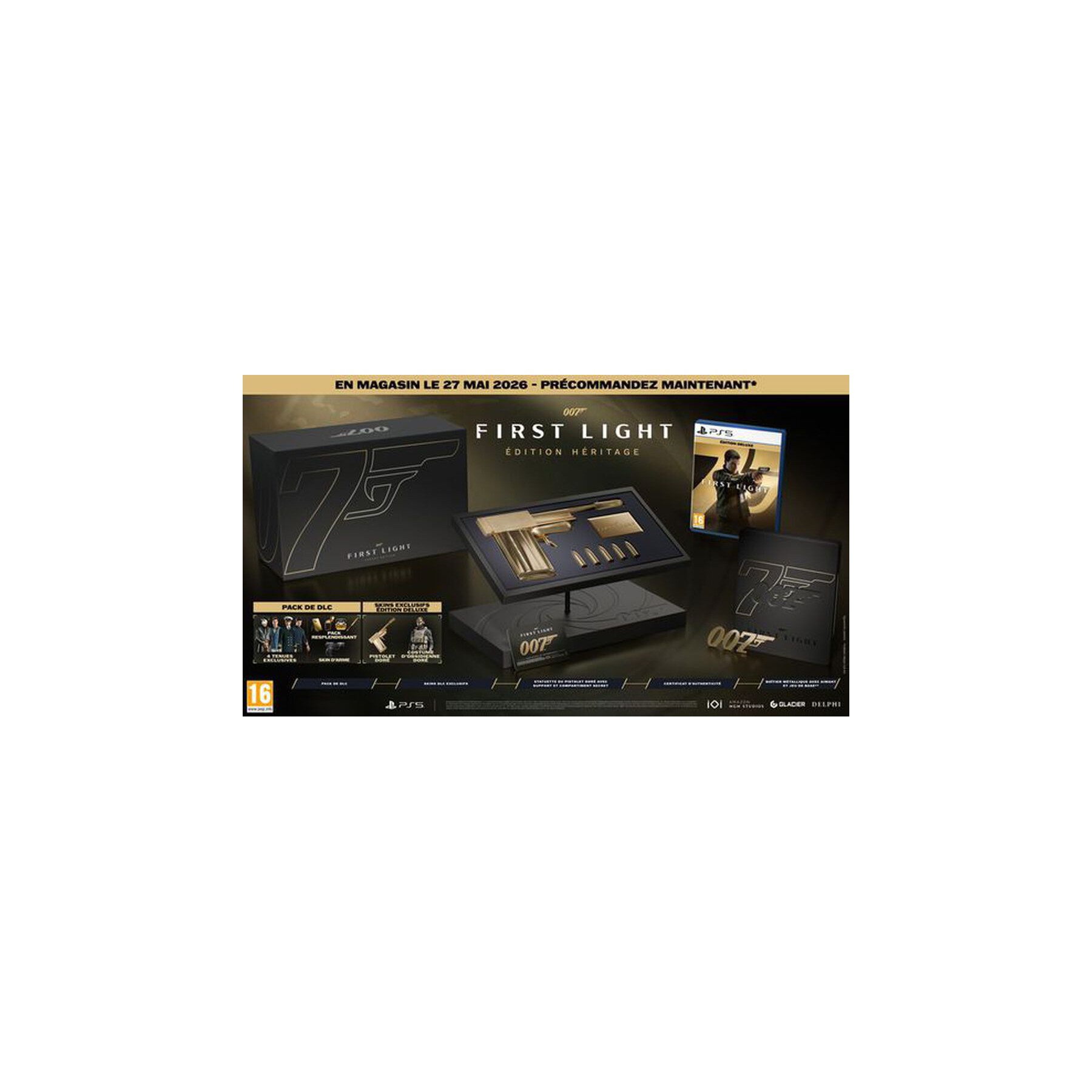 Jeu PS5 PLAION 007 First Light Heritage Edition