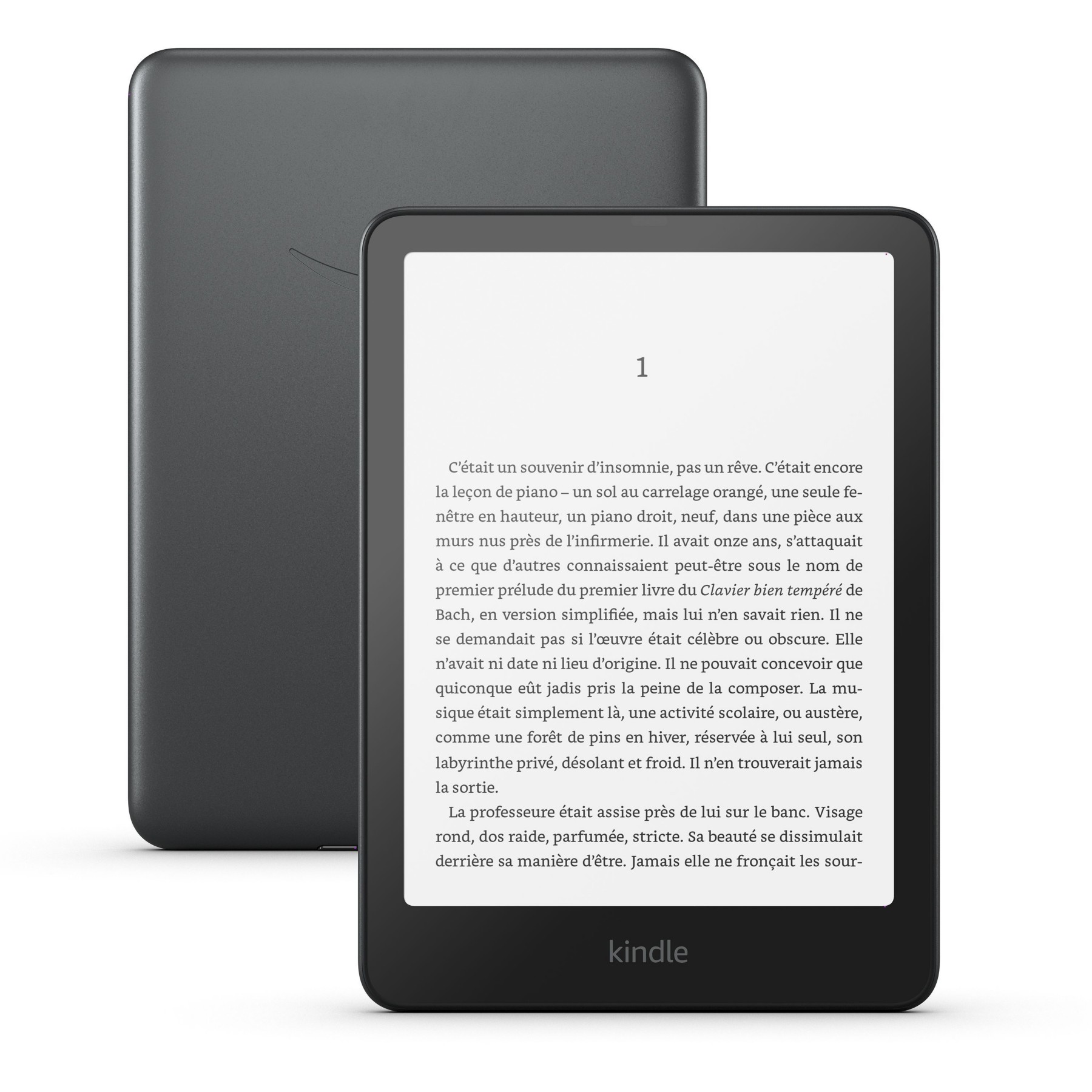 Liseuse eBook AMAZON Kindle Paperwhite SE 32Go Noir Métallisé + Housse AMAZON Kindle Paperwhite/Colorsoft - Jade