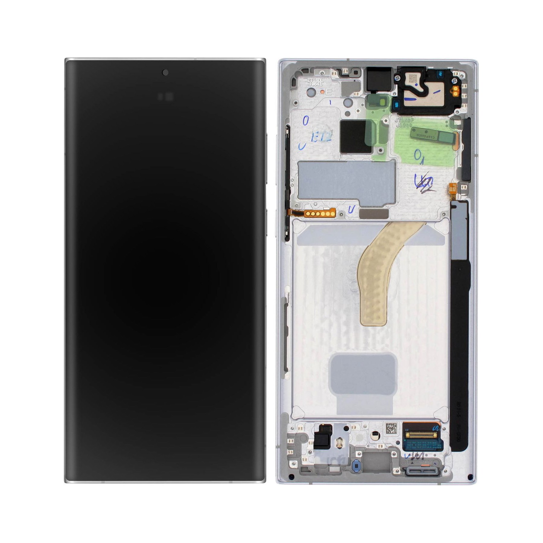 Pièce détachée SAMSUNG Écran LCD Samsung S22 Ultra Blanc