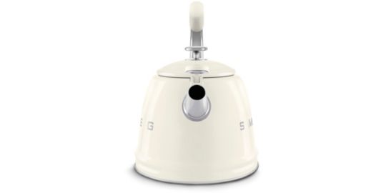 Bouilloire SMEG Sifflante 2.3L crème