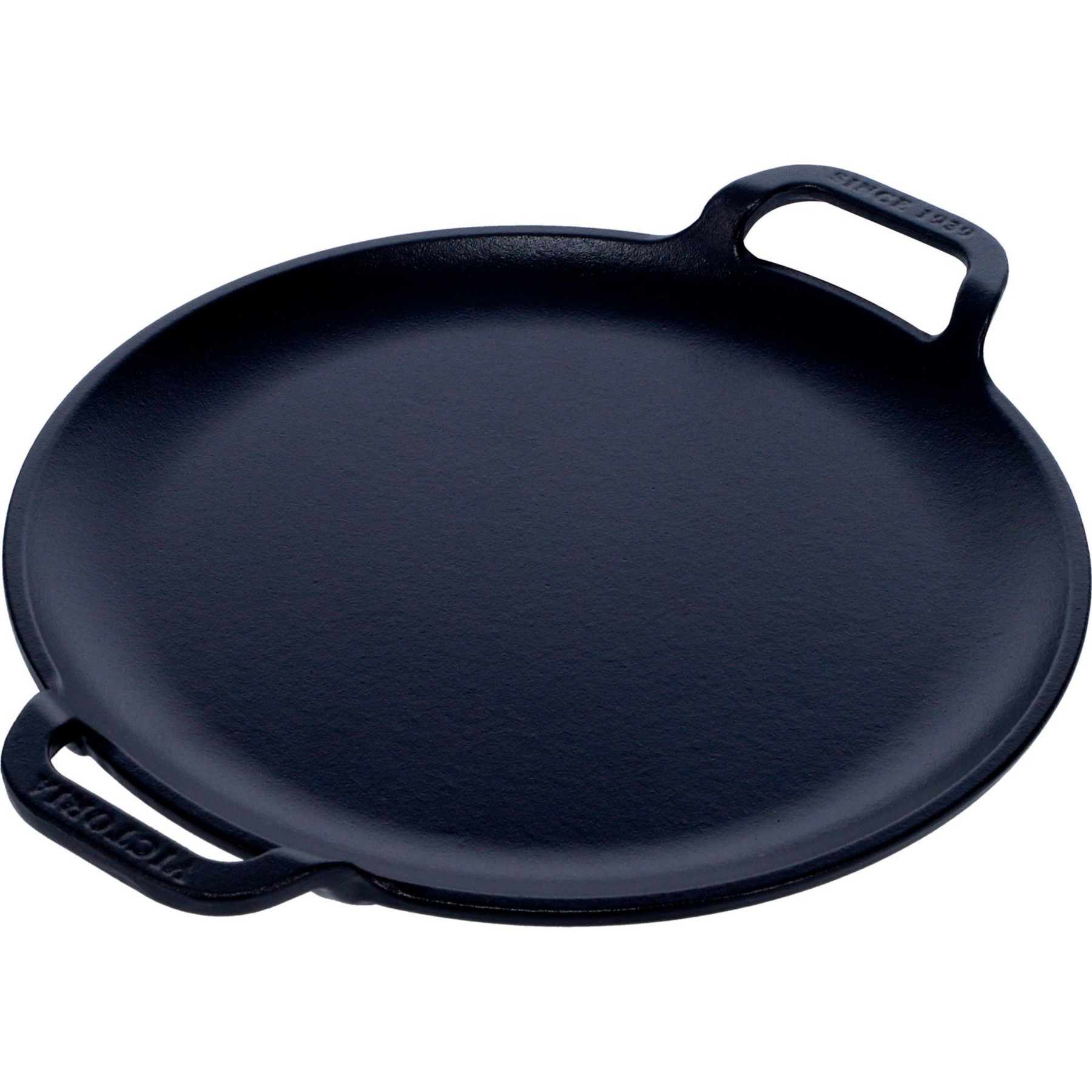 Plancha VICTORIA COOKWARE à Griller Poêle 25cm pour Barbecue, Four