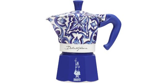 Cafetière italienne BIALETTI Moka Express 6T Collection D&G Blue