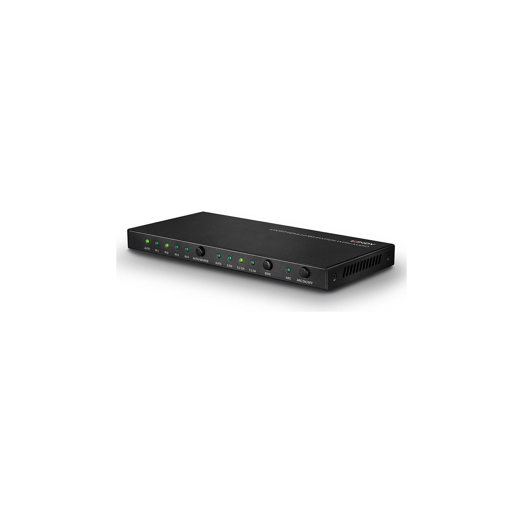 Switch HDMI LINDY Commutateur HDMI 4 entrées audio