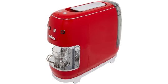 Cafetière à dosette LAVAZZA Smeg rouge
