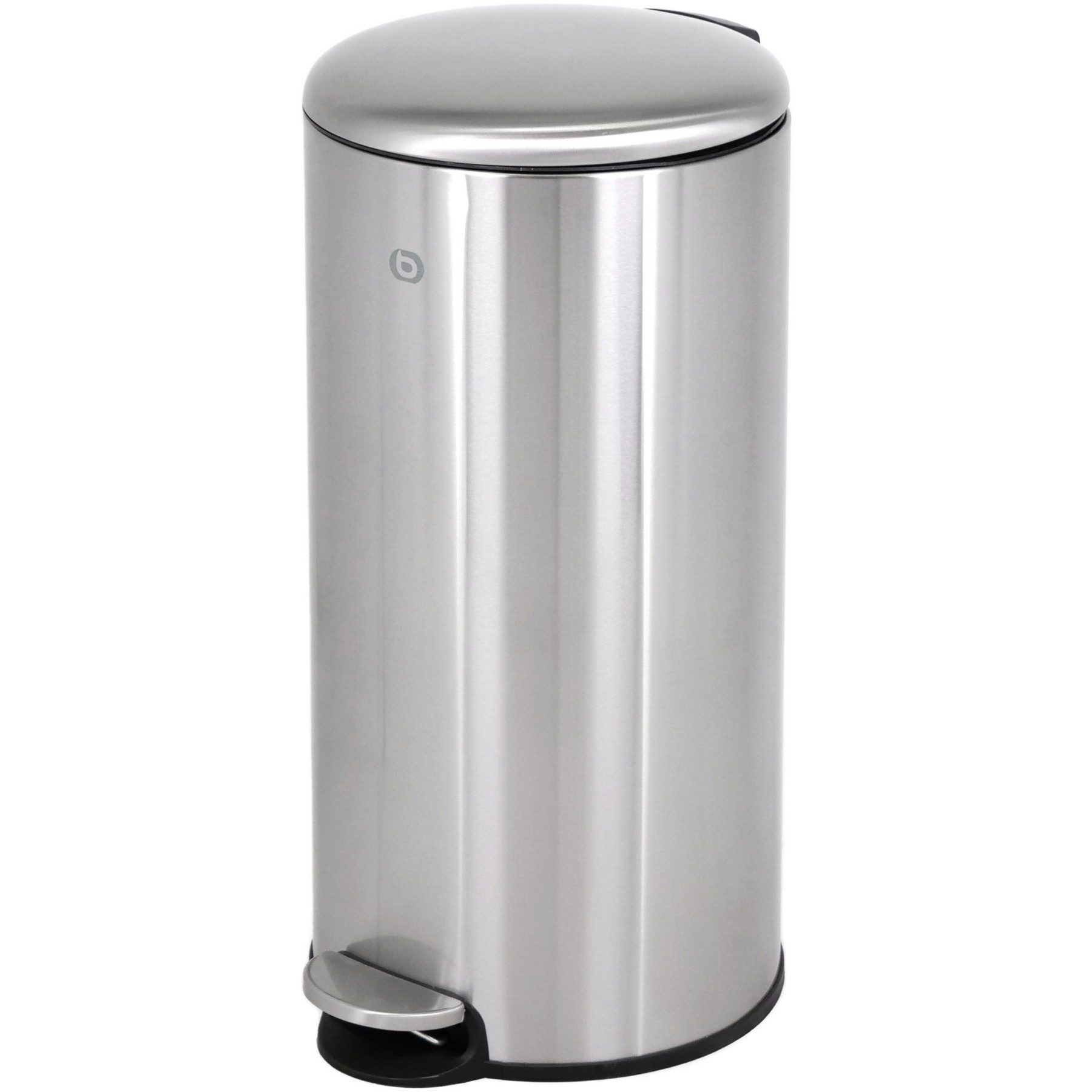 Poubelle de cuisine manuelle ESSENTIELB ronde 30L avec pedale