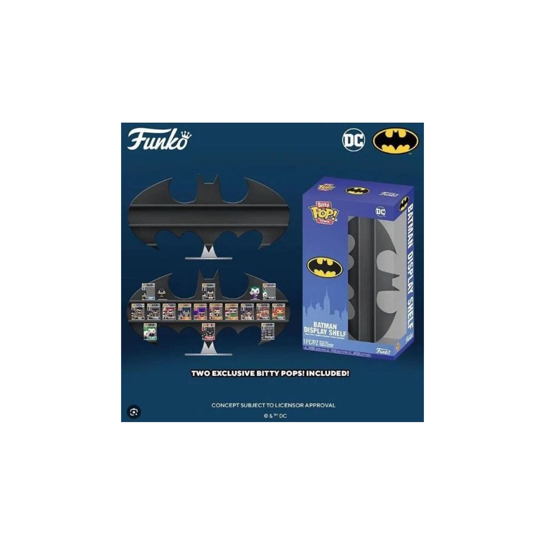 Figurine FUNKO Presentoir Bitty Pop! - Batman - Le