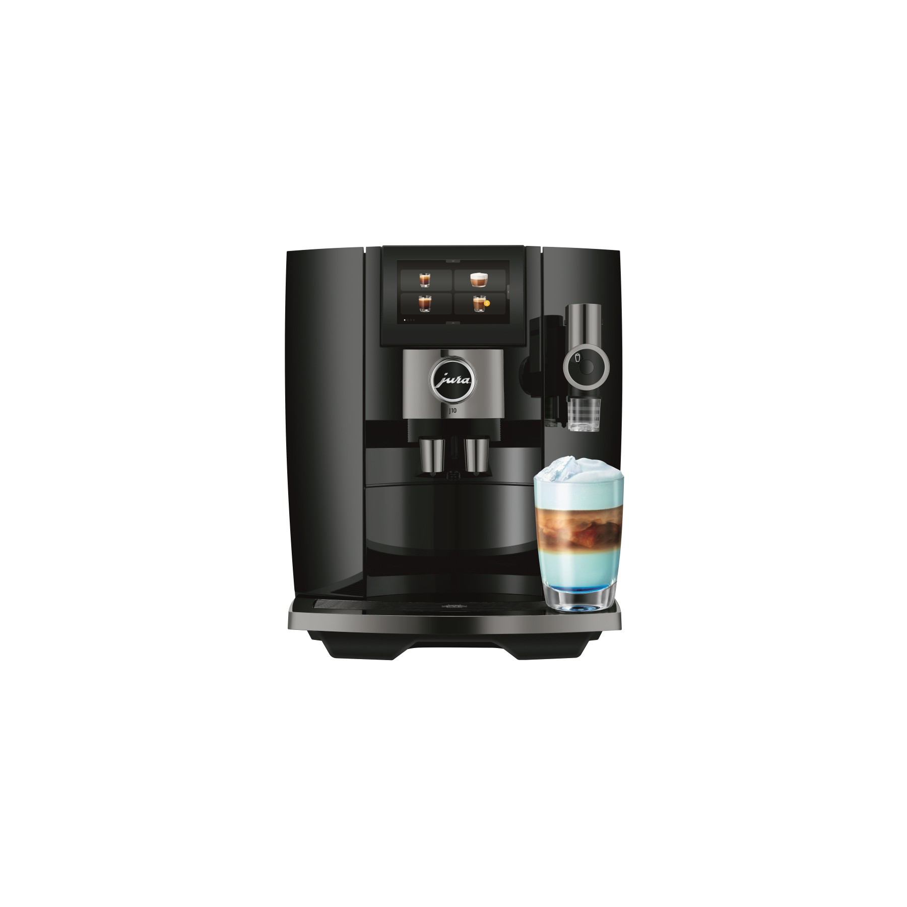 Expresso Broyeur JURA J10 Piano Black (EA)