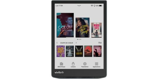Liseuse eBook VIVLIO INKPAD COLOR 3 Bleu acier