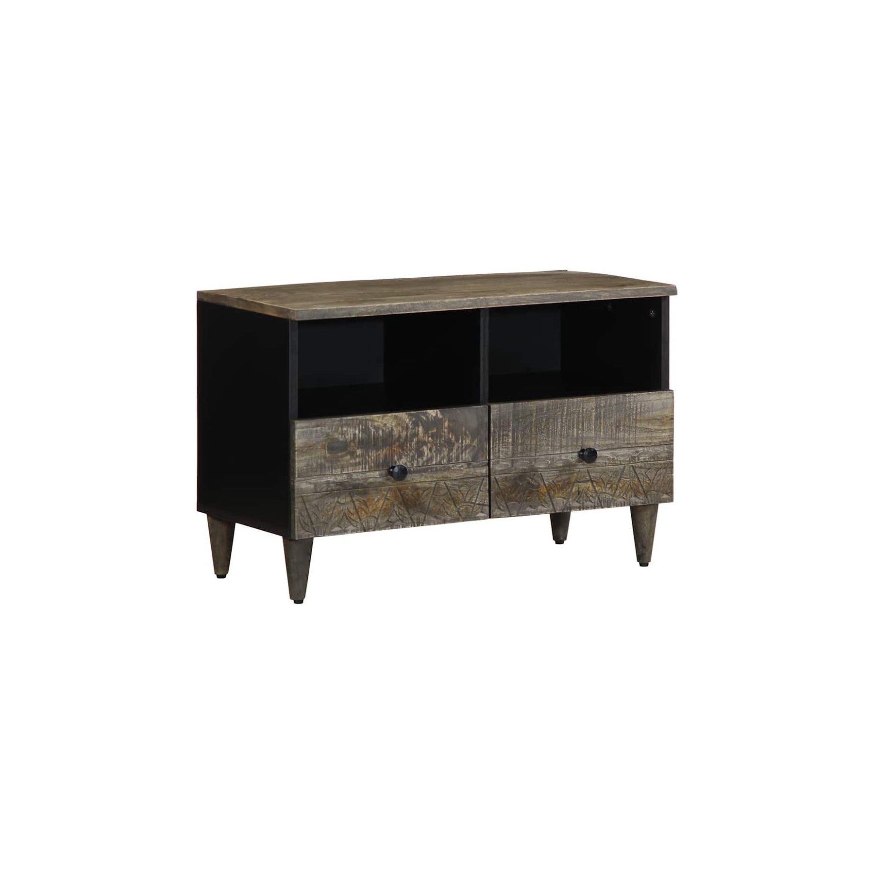 Meuble TV HELLOSHOP26 Meuble TV moderne 70 x 33 x 46 cm grand
