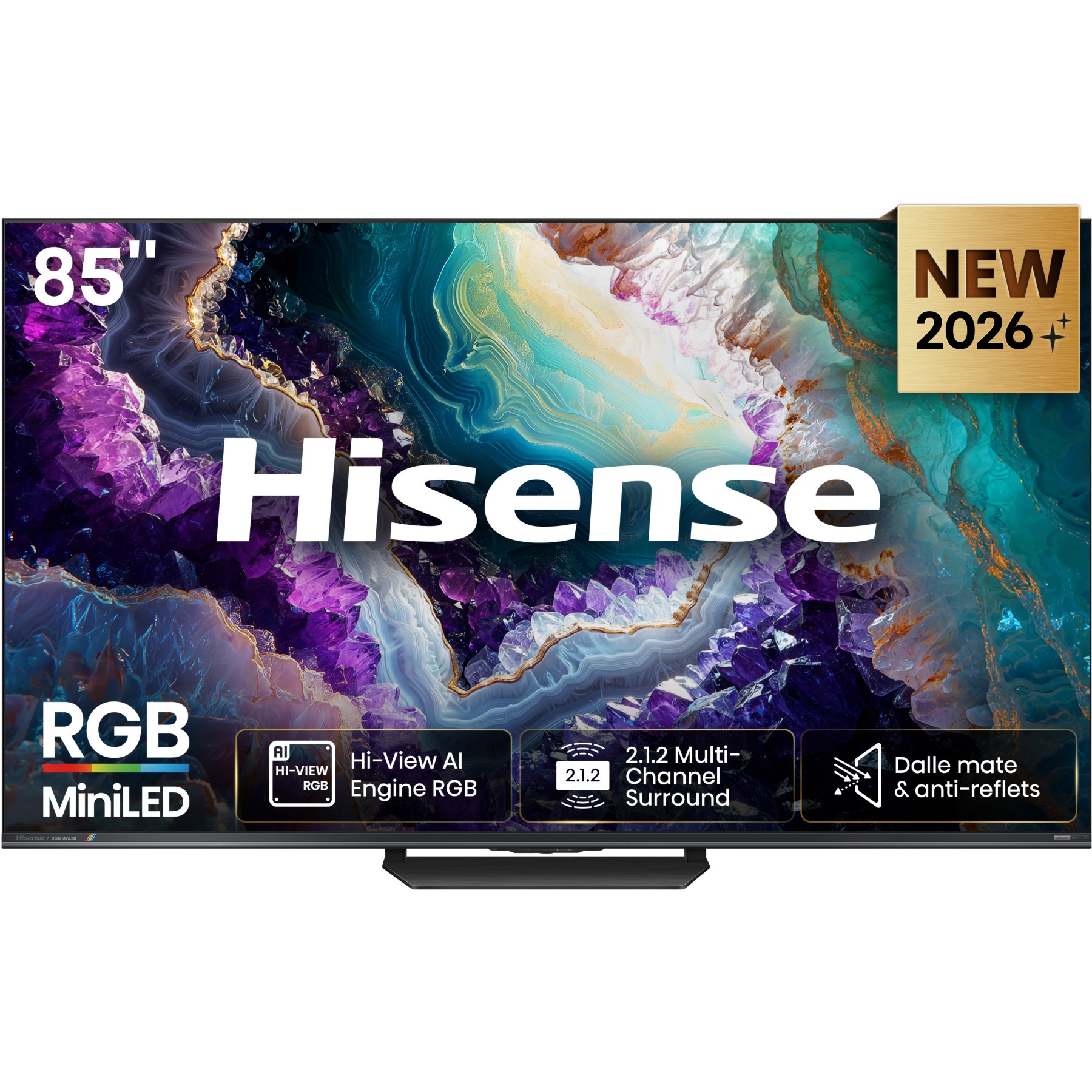 TV RGB HISENSE 85UR8S (2026) 85" (215 cm)