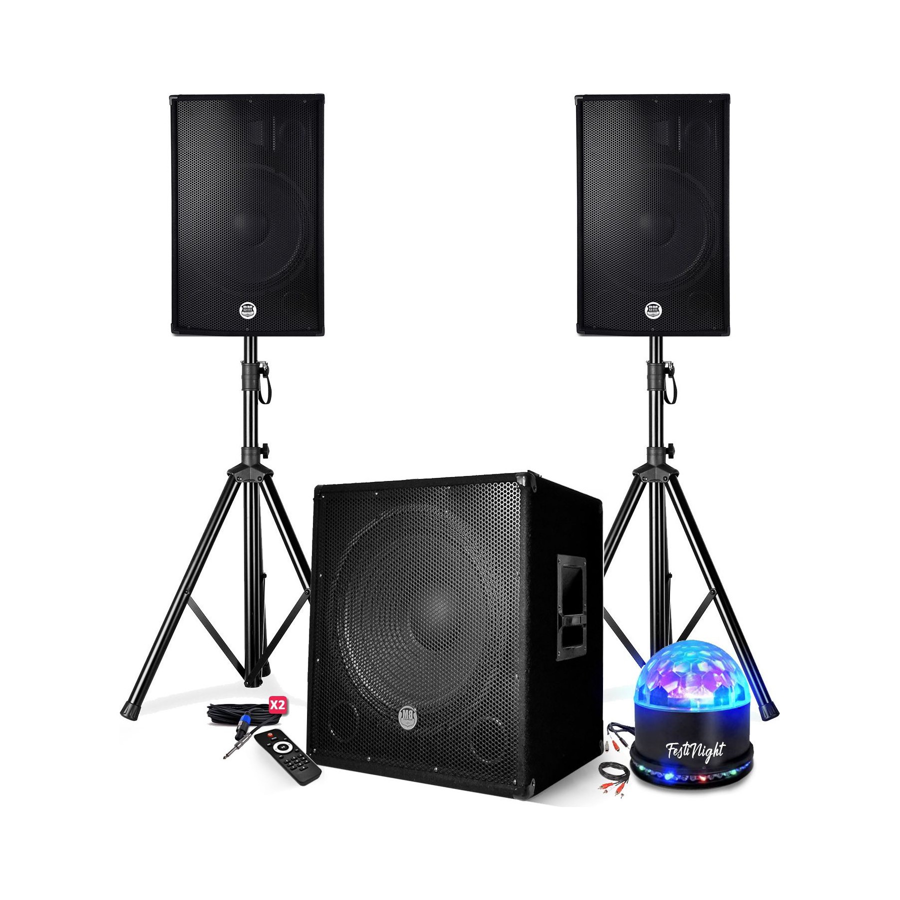 Pack sono BM SONIC Pack sonorisation DJ PRESTATIONS BM SONI