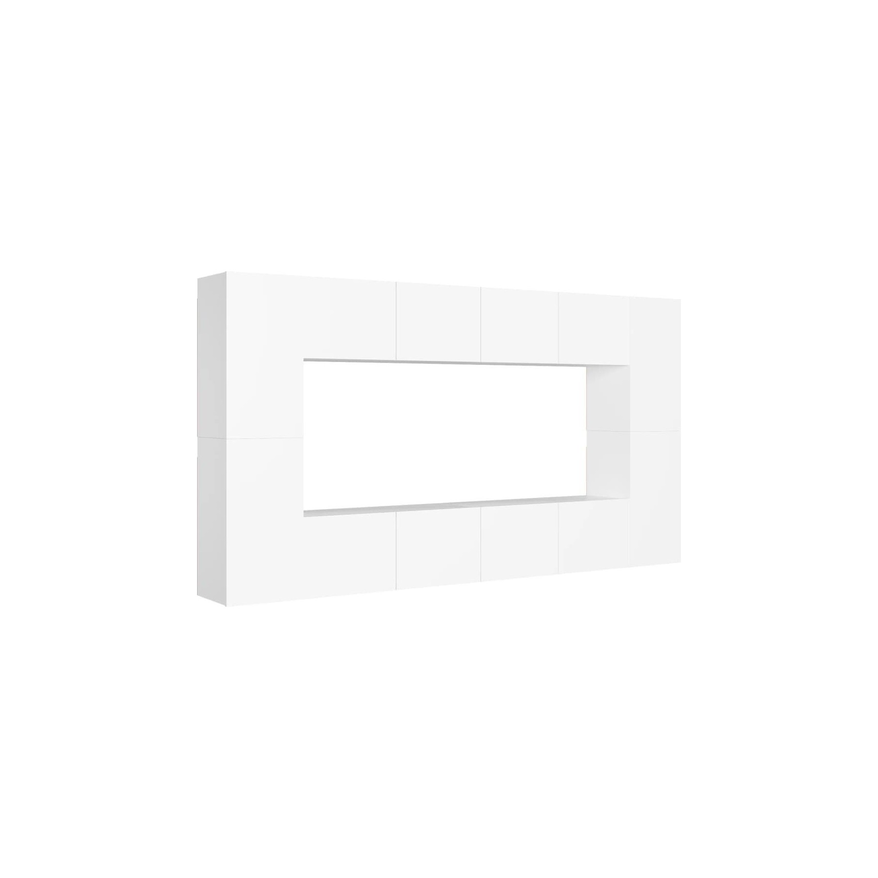 Meuble TV HELLOSHOP26 Ensemble de meubles armoire buffet TV té