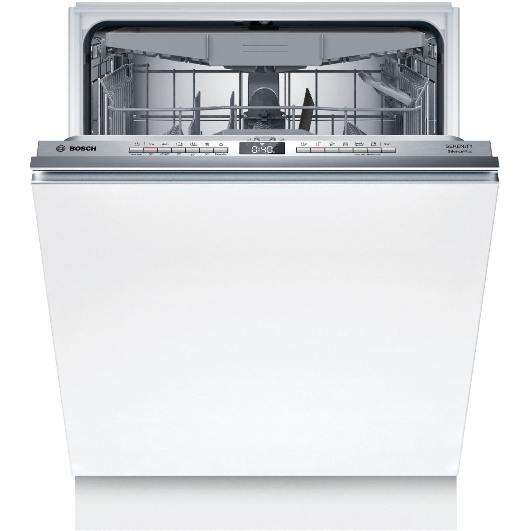 Lave vaisselle encastrable BOSCH SMV4ECX28F, SERENITY, Série 4, Silence Plus