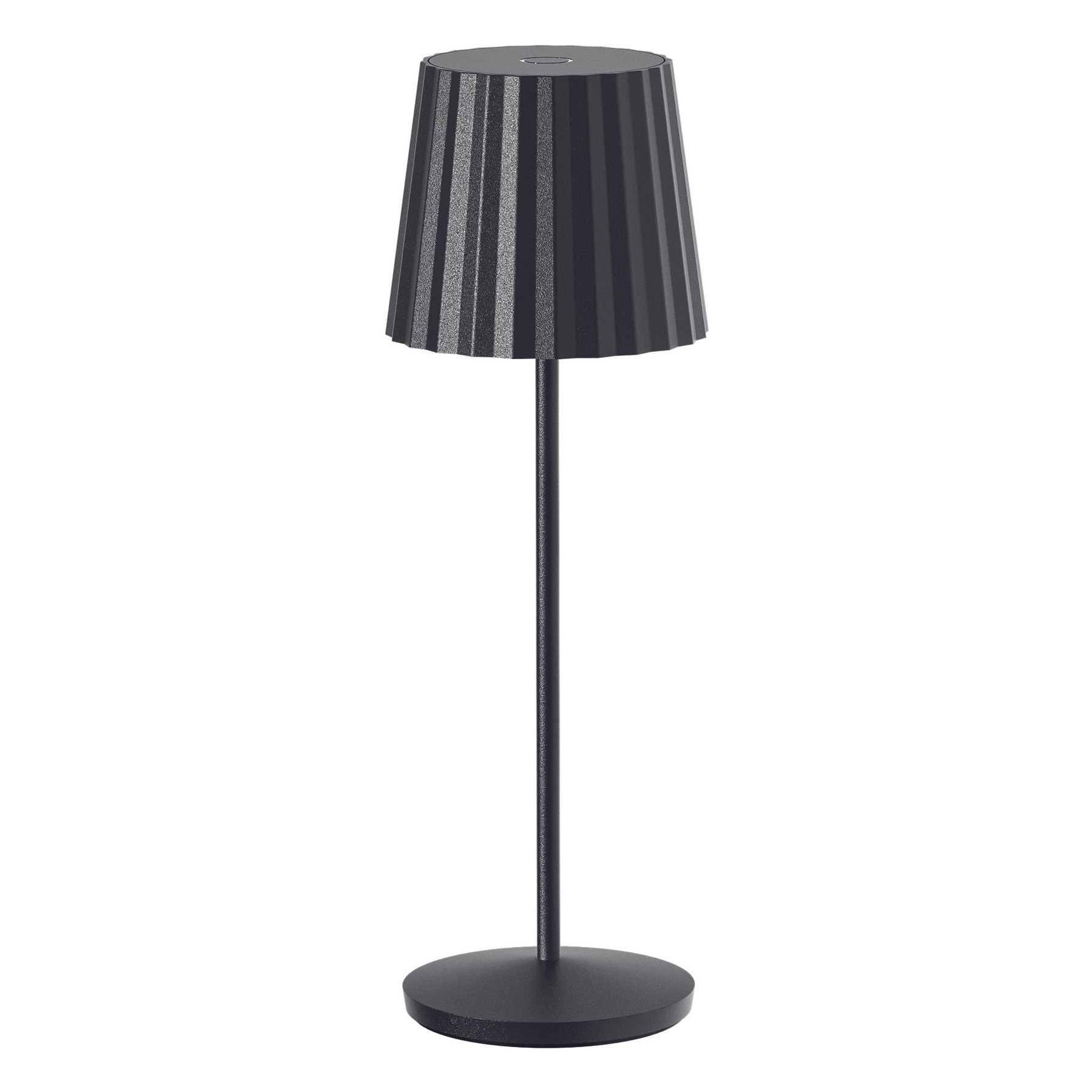 Lampe de table LUMISKY de table sans fil LED noir