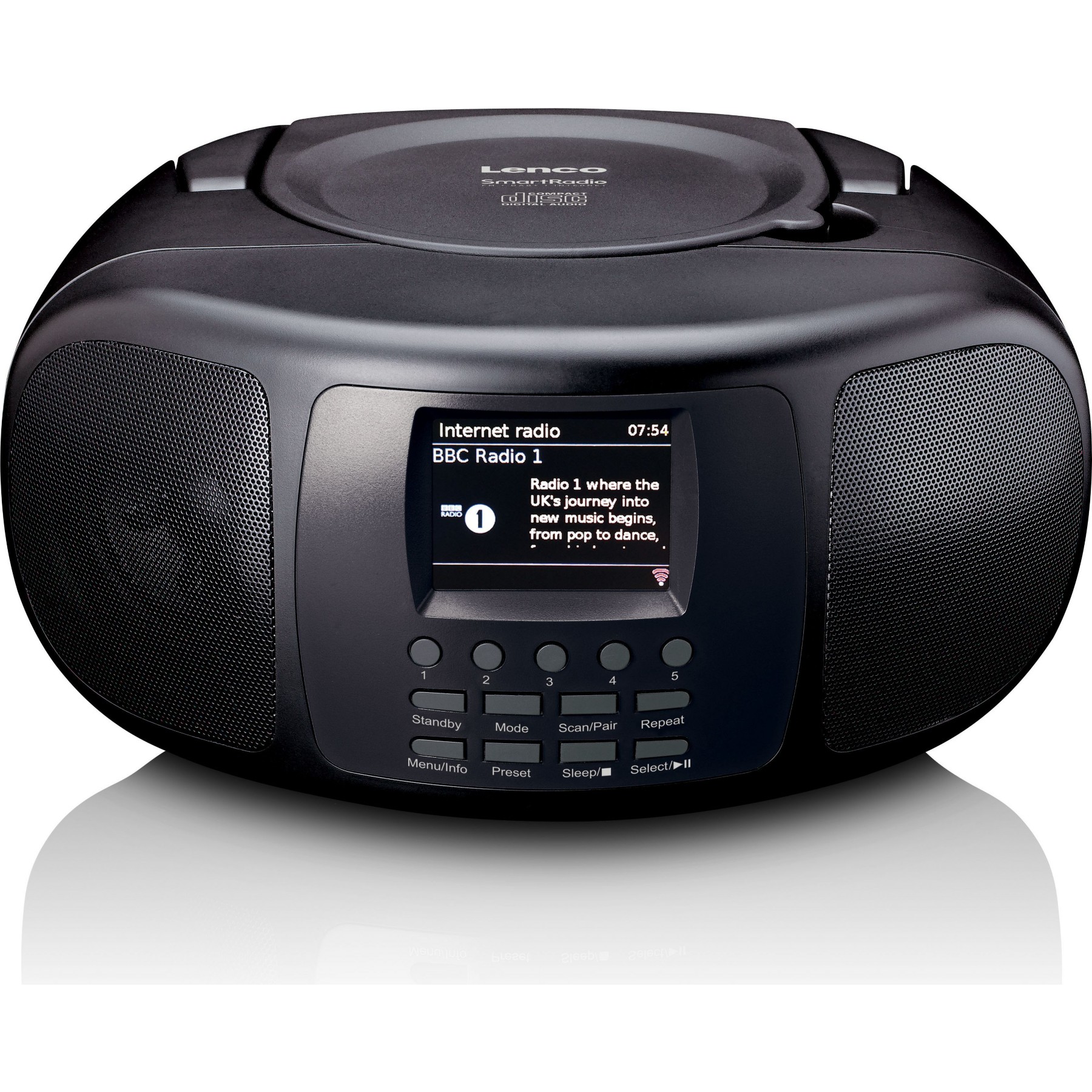Radio internet LENCO SCD-6000BK