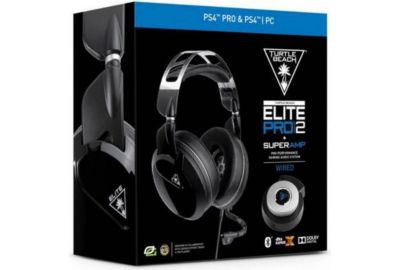 Casque gamer TURTLE BEACH Elite Pro 2 + Super Amp PS4