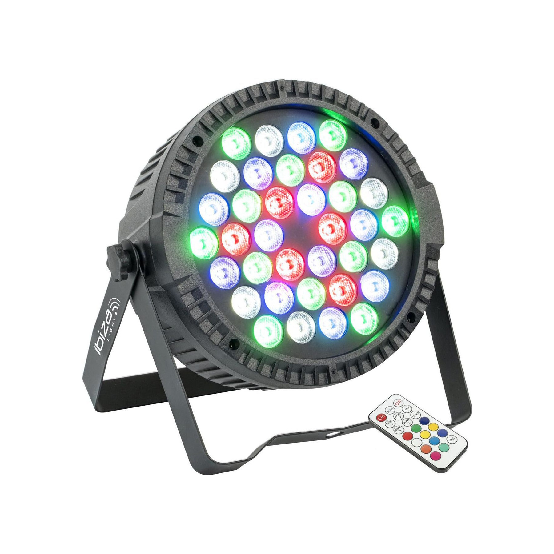Jeu de lumières IBIZA Ibiza - Projecteur Par Extra plat 36 LED
