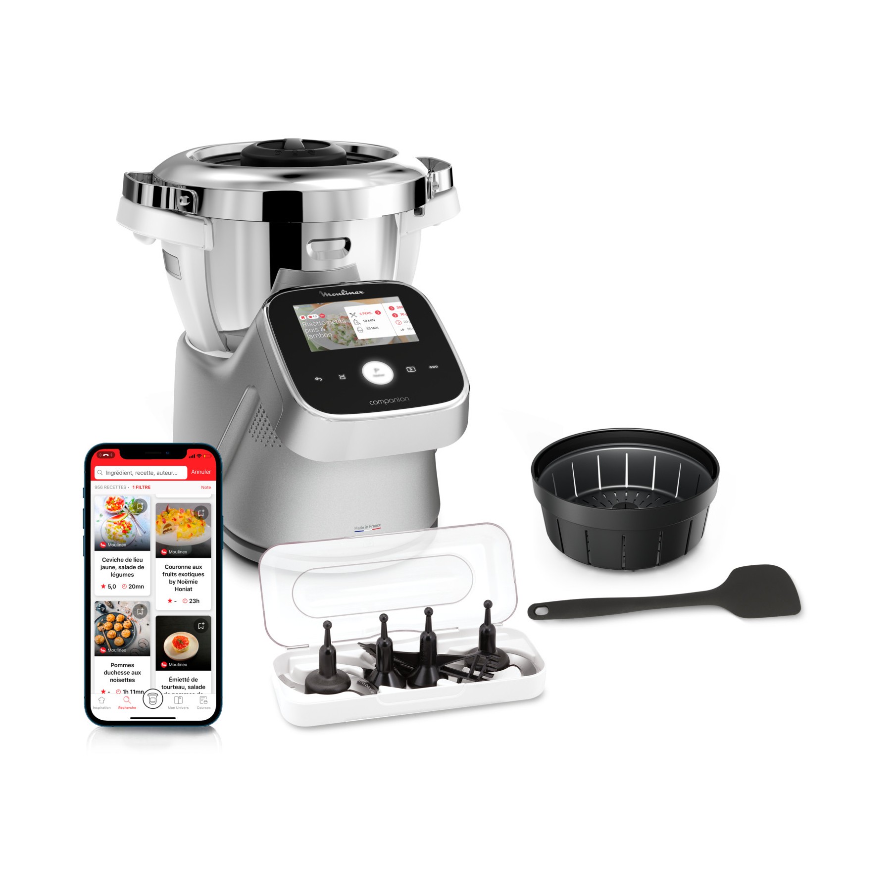 Robot cuiseur MOULINEX I Companion Touch Pro HF93ECF0