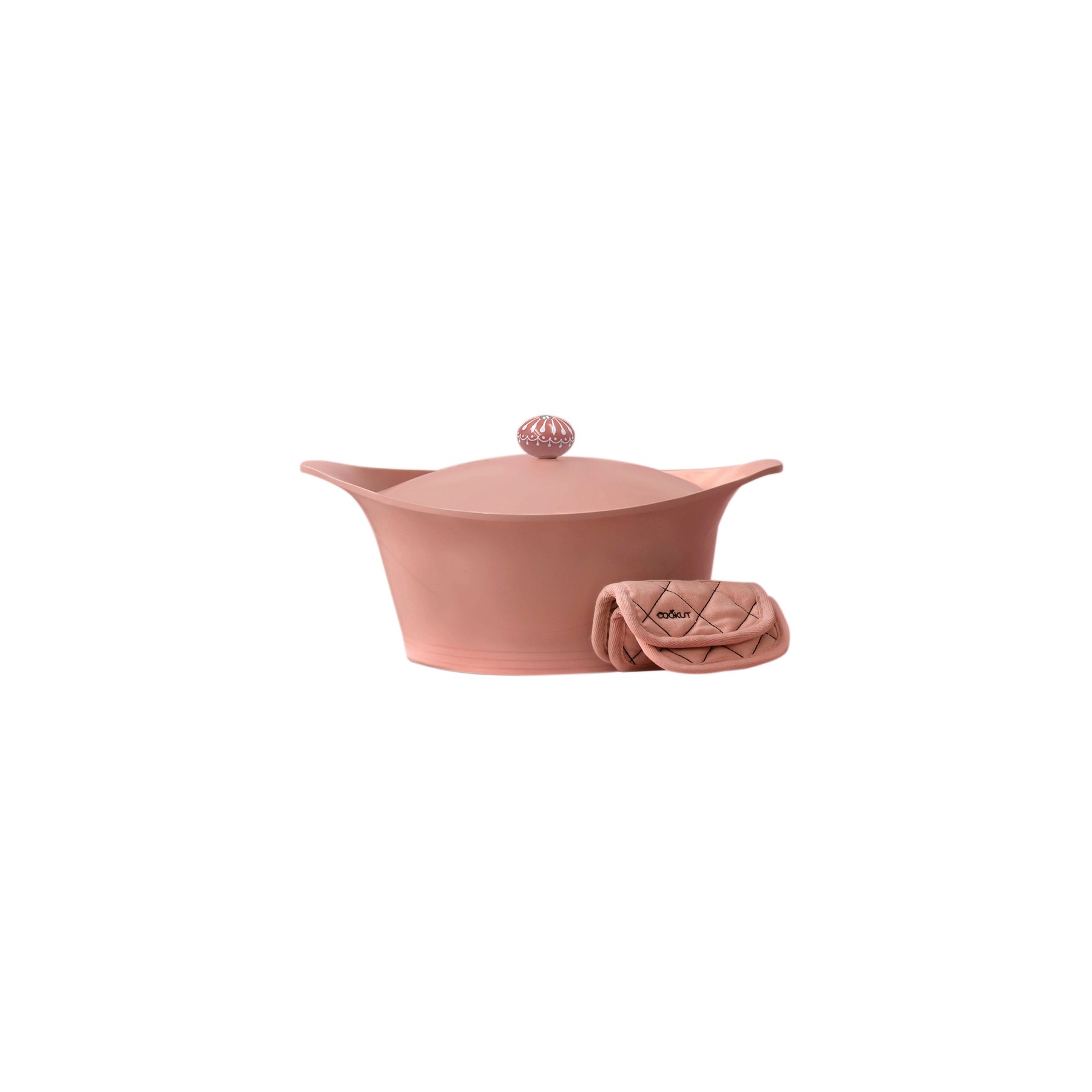 Cocotte COOKUT Coffret l'incroyable 24cm - Guimauve