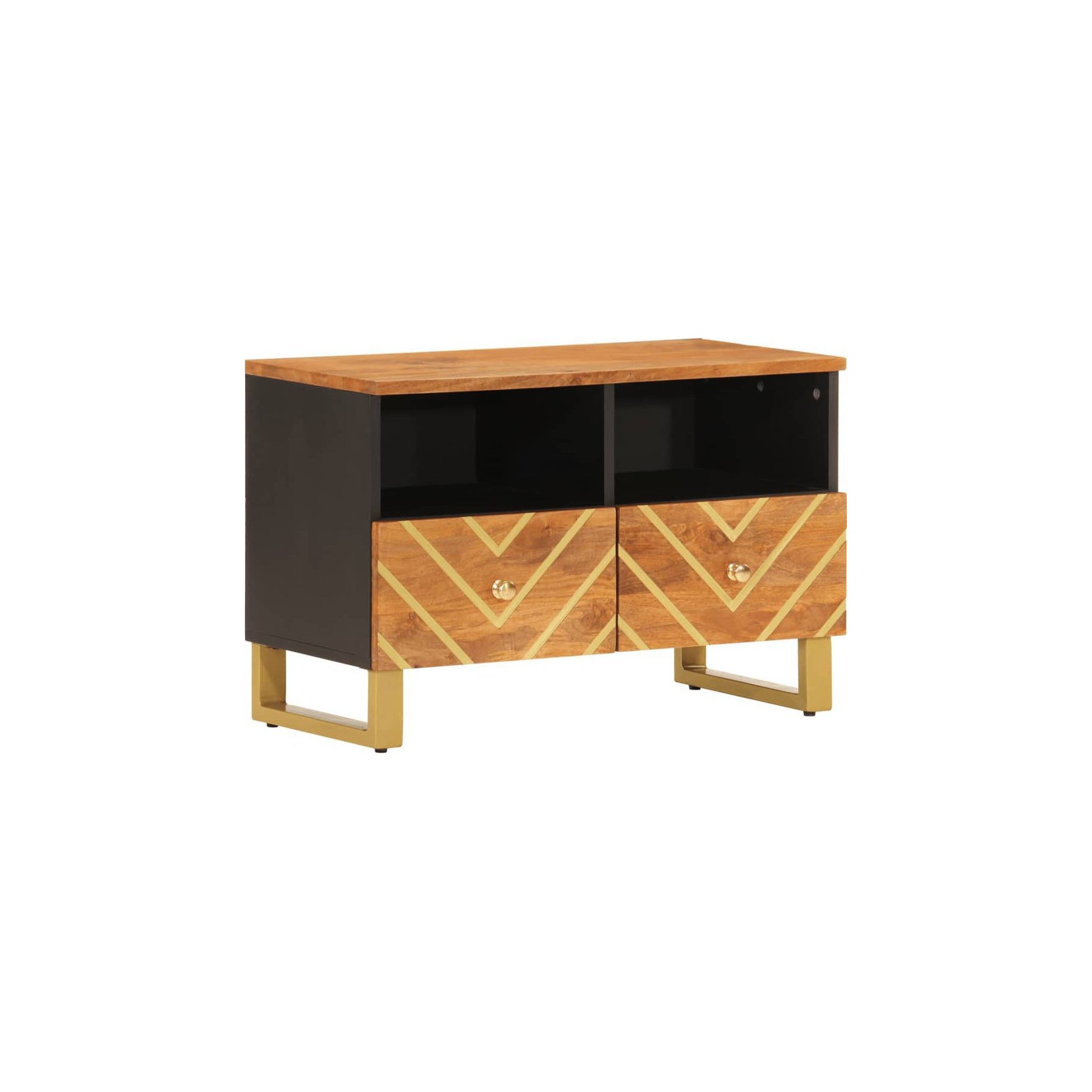 Meuble TV HELLOSHOP26 Meuble TV multimédia étagère télévision