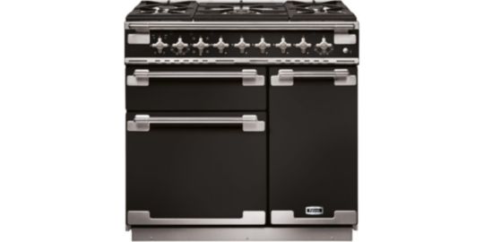 Piano de cuisson gaz FALCON ELISE90 MIXT NOIR BRILLANT