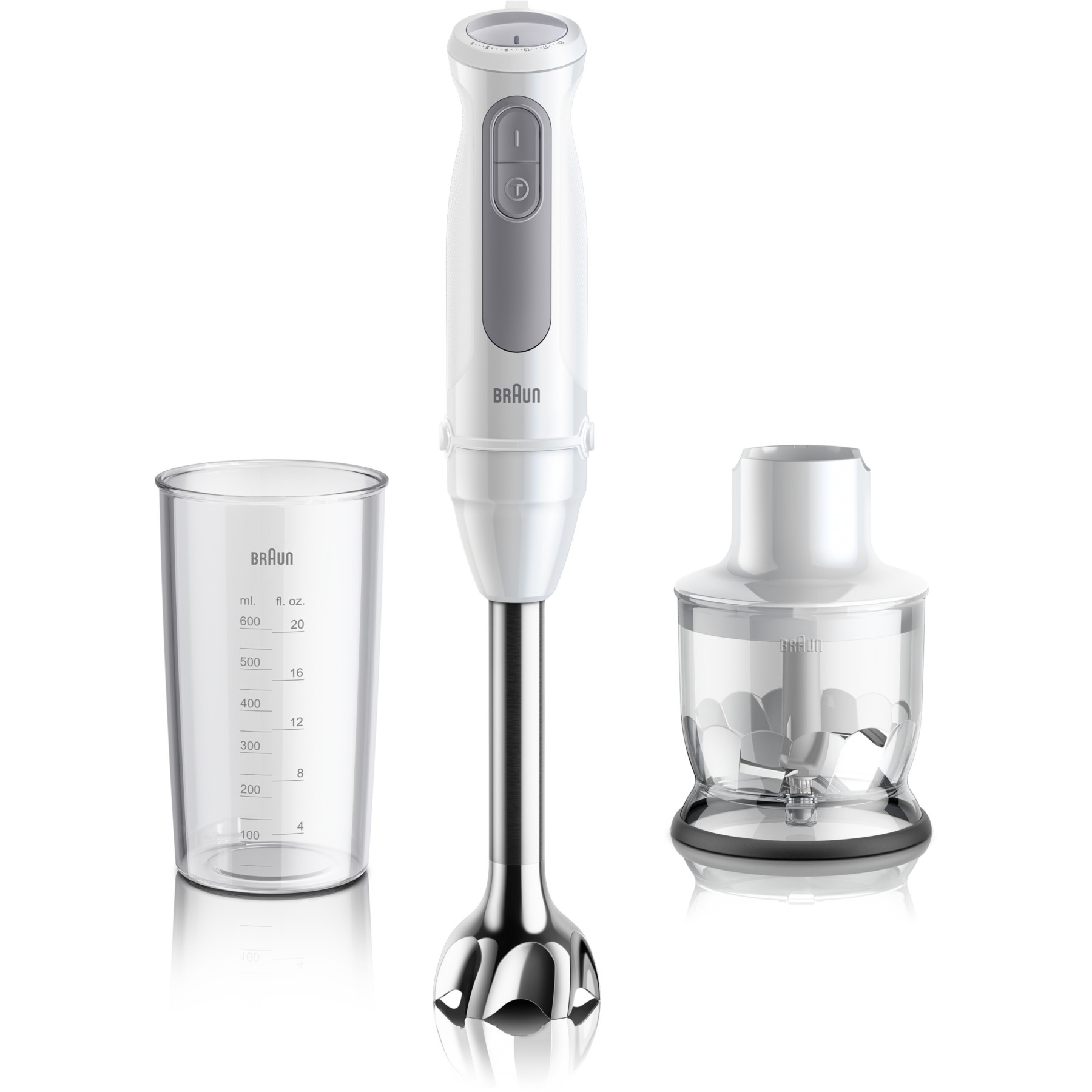 Mixeur BRAUN Mixeur BRAUN MultiQuick 5 MQ50201M 2 accessoires