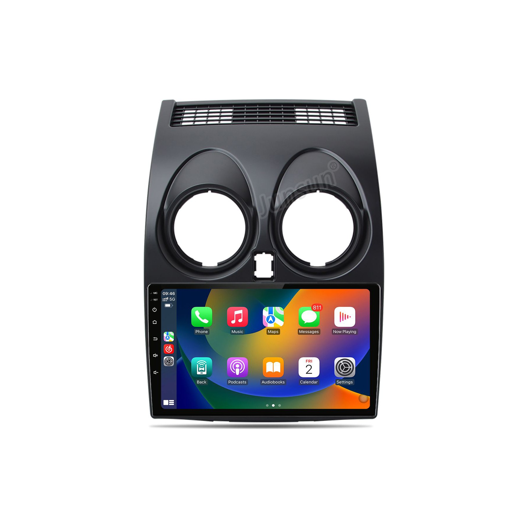 Autoradio connecté JUNSUN pour Nissan Qashqai 1 J10 2006-13 6+128G