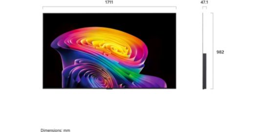 TV OLED LG 77C6 2026 ( 195 cm )