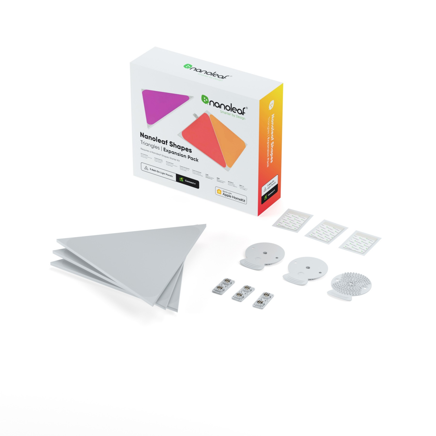 Panneaux lumineux NANOLEAF Shapes Triangles Expansion -3PK