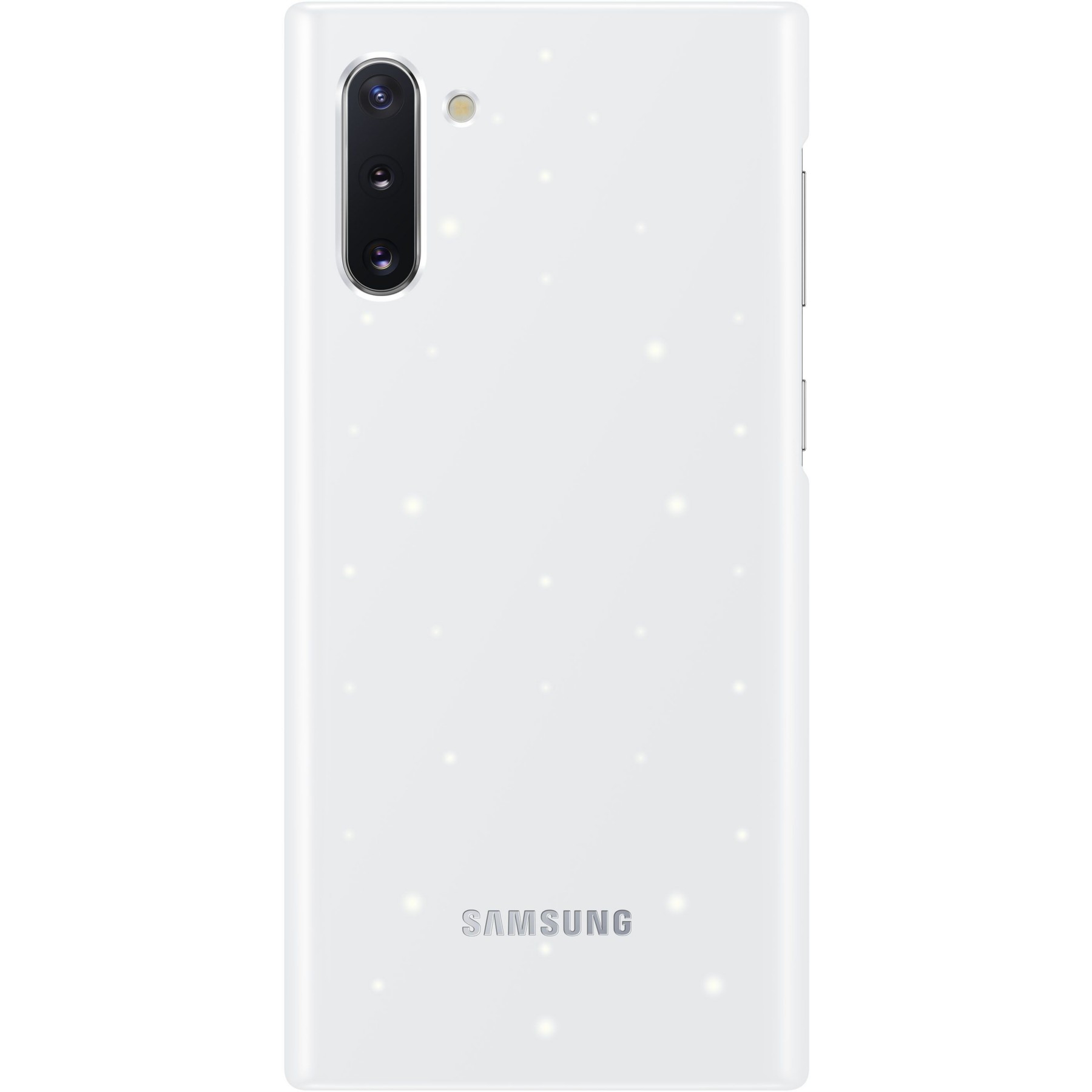 Coque SAMSUNG Note 10 LED blanc