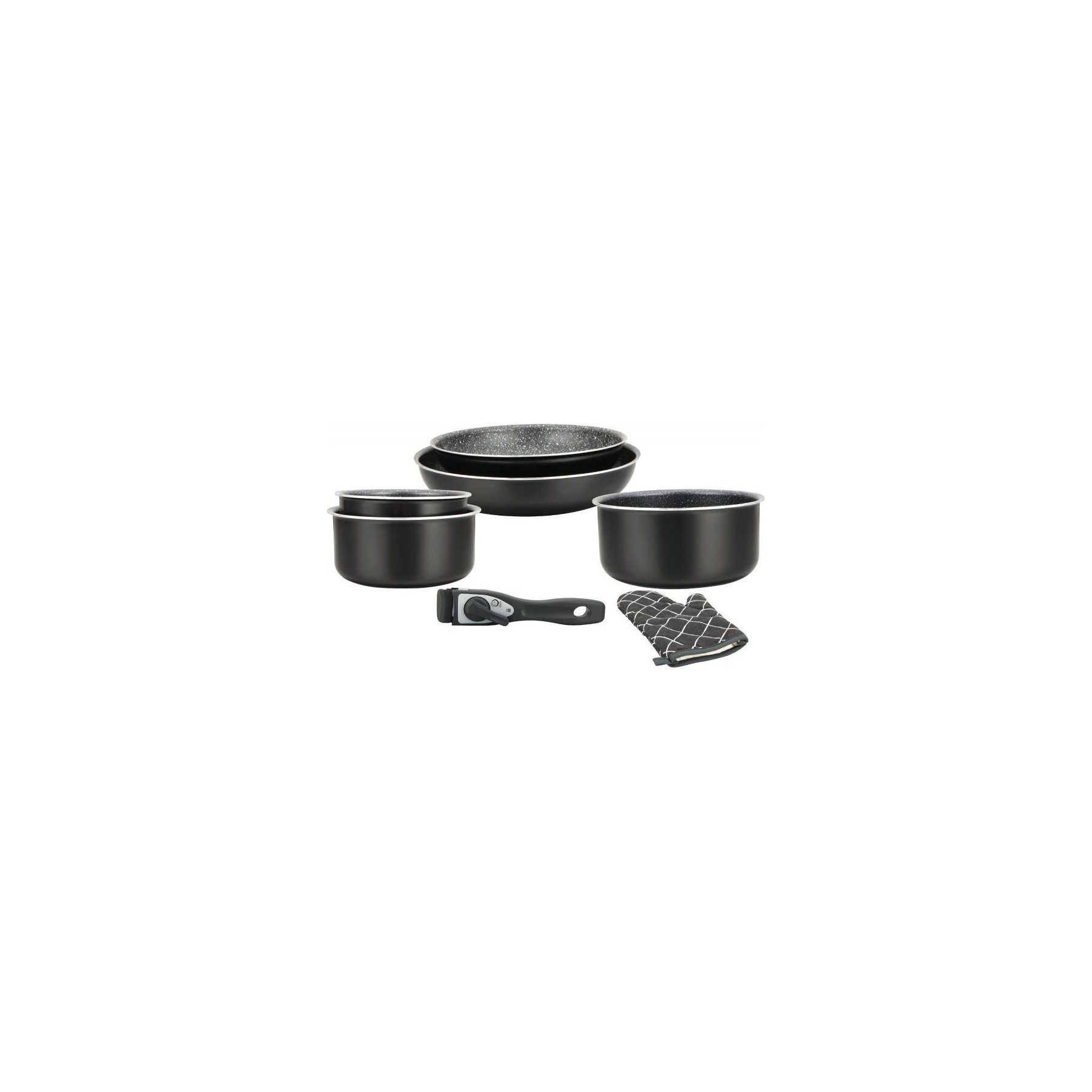 Batterie de cuisine HERZBERG HG8053-BLK
