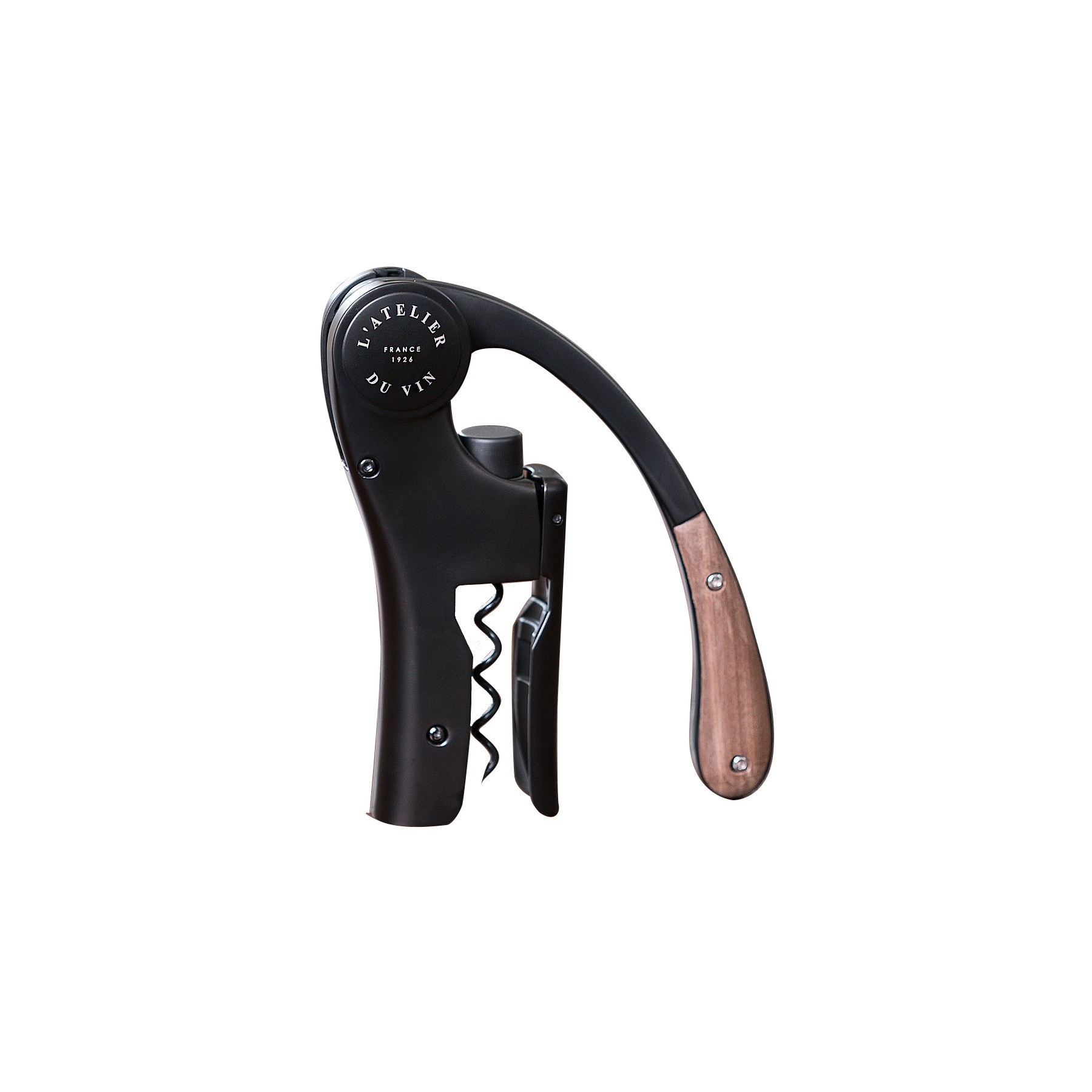 Tire bouchon L'ATELIER DU VIN Oeno Motion Black and Wood
