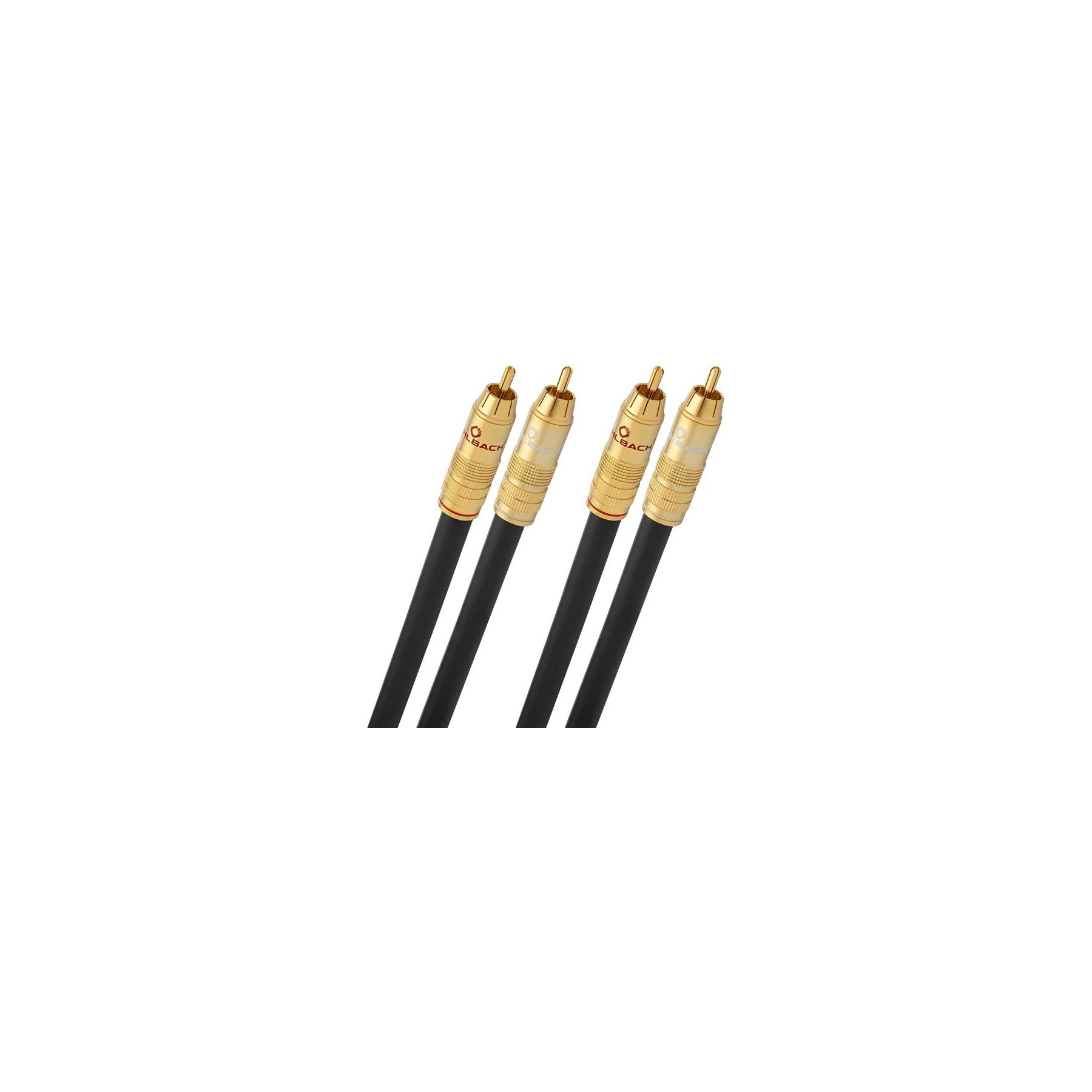 Câble RCA OEHLBACH NF 214 Master Noir (1 m)