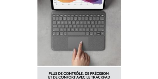 Etui LOGITECH Etui LOGITECH Folio Touch iPad Air 4 / Air 5, iPad Air 11 pouces (M2 & M3)