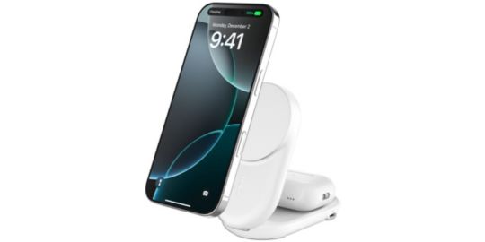 Station de charge BELKIN 2 en 1 blanc