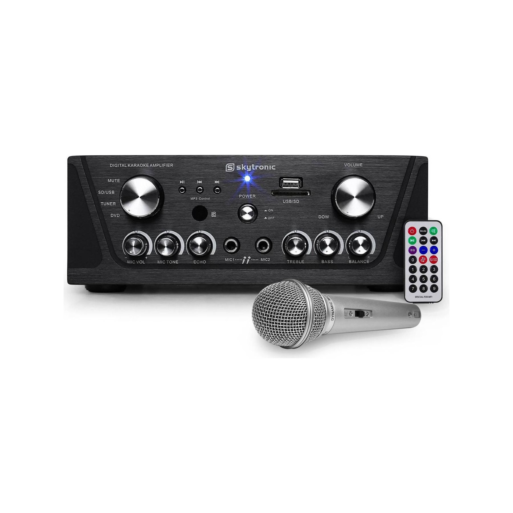 Karaoké NONAME Ampli karaoké USB/SD/FM 160W+Micro