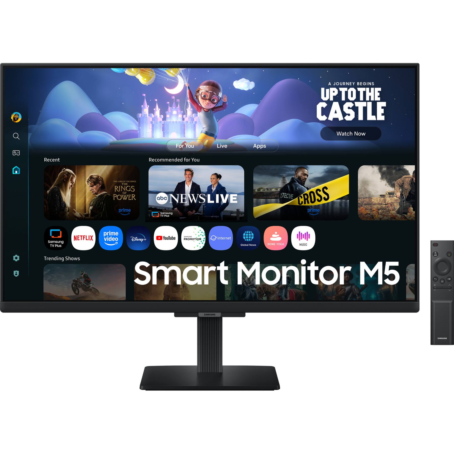 Ecran SAMSUNG SMART MONITOR M5 - M50F 27'' FHD
