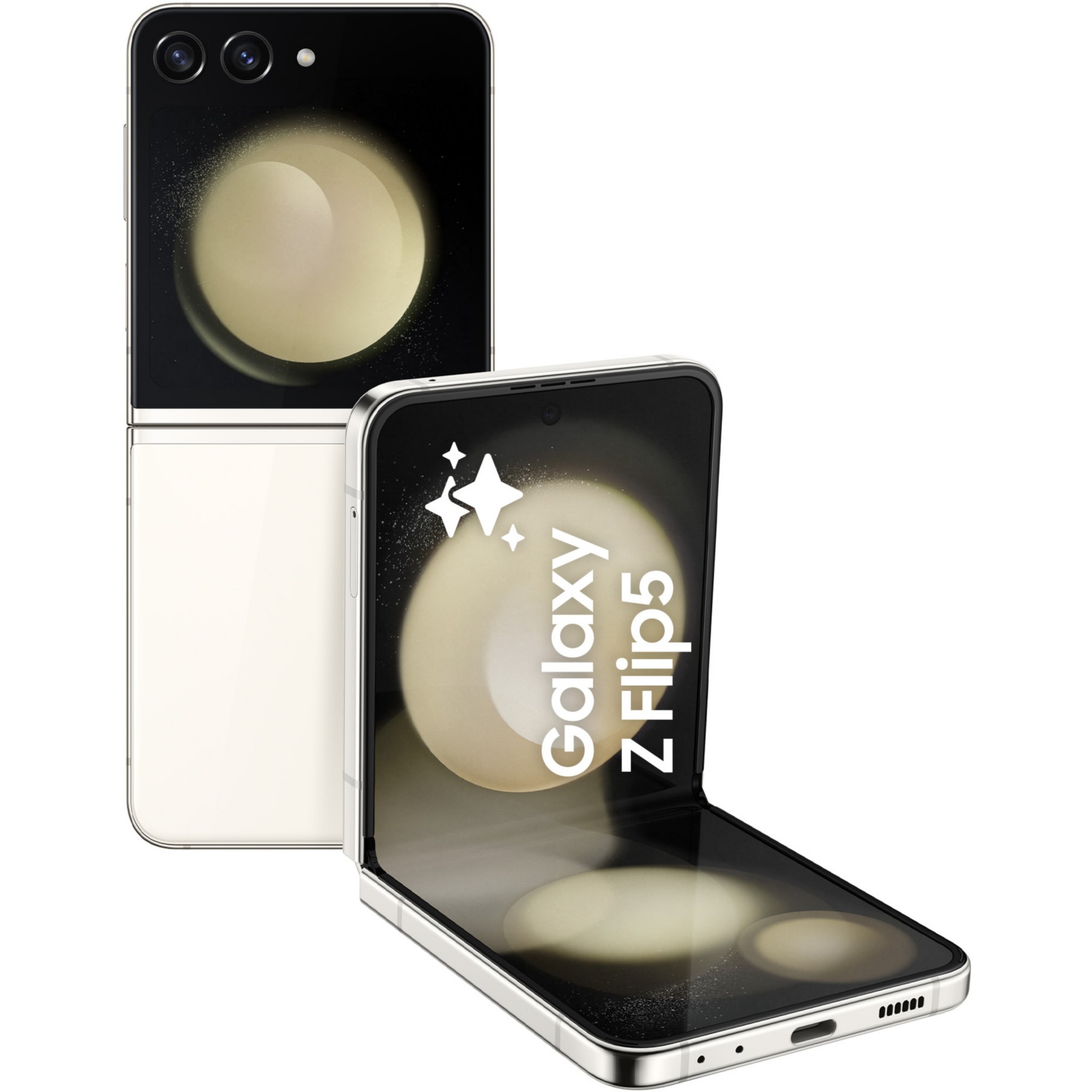 Smartphone SAMSUNG Galaxy Z Flip5 Crème 256Go 5G