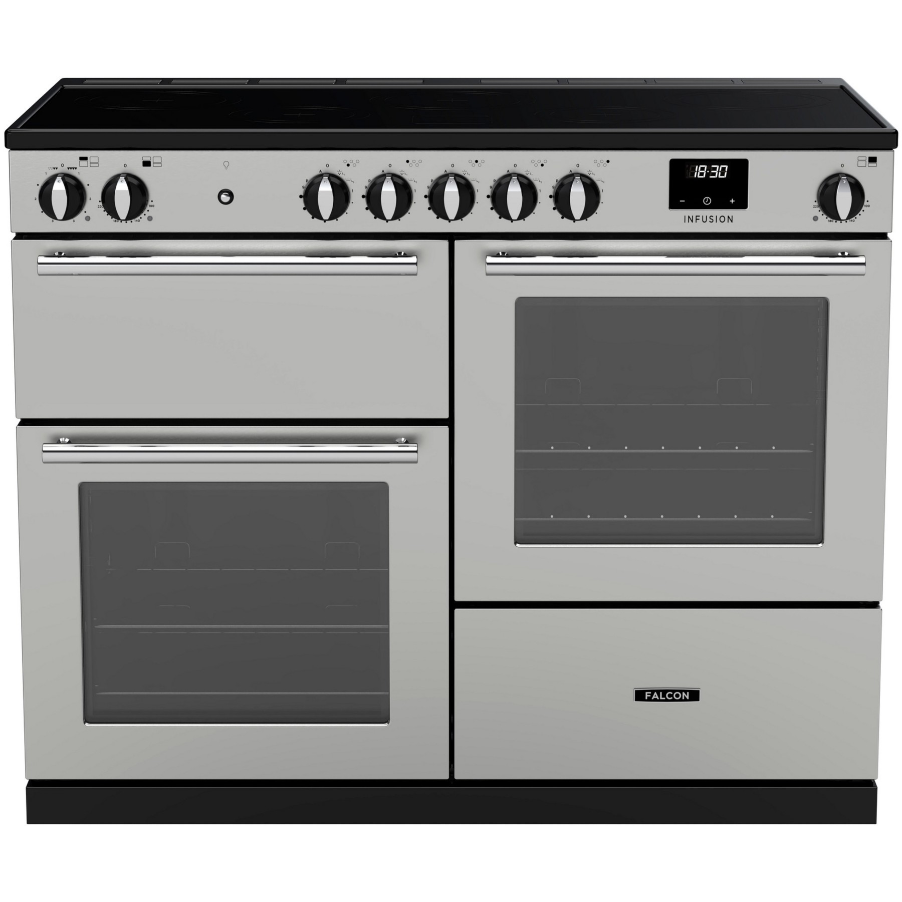 Piano de cuisson induction FALCON INFUSION NGC OC TAB IND 110 CM INOX