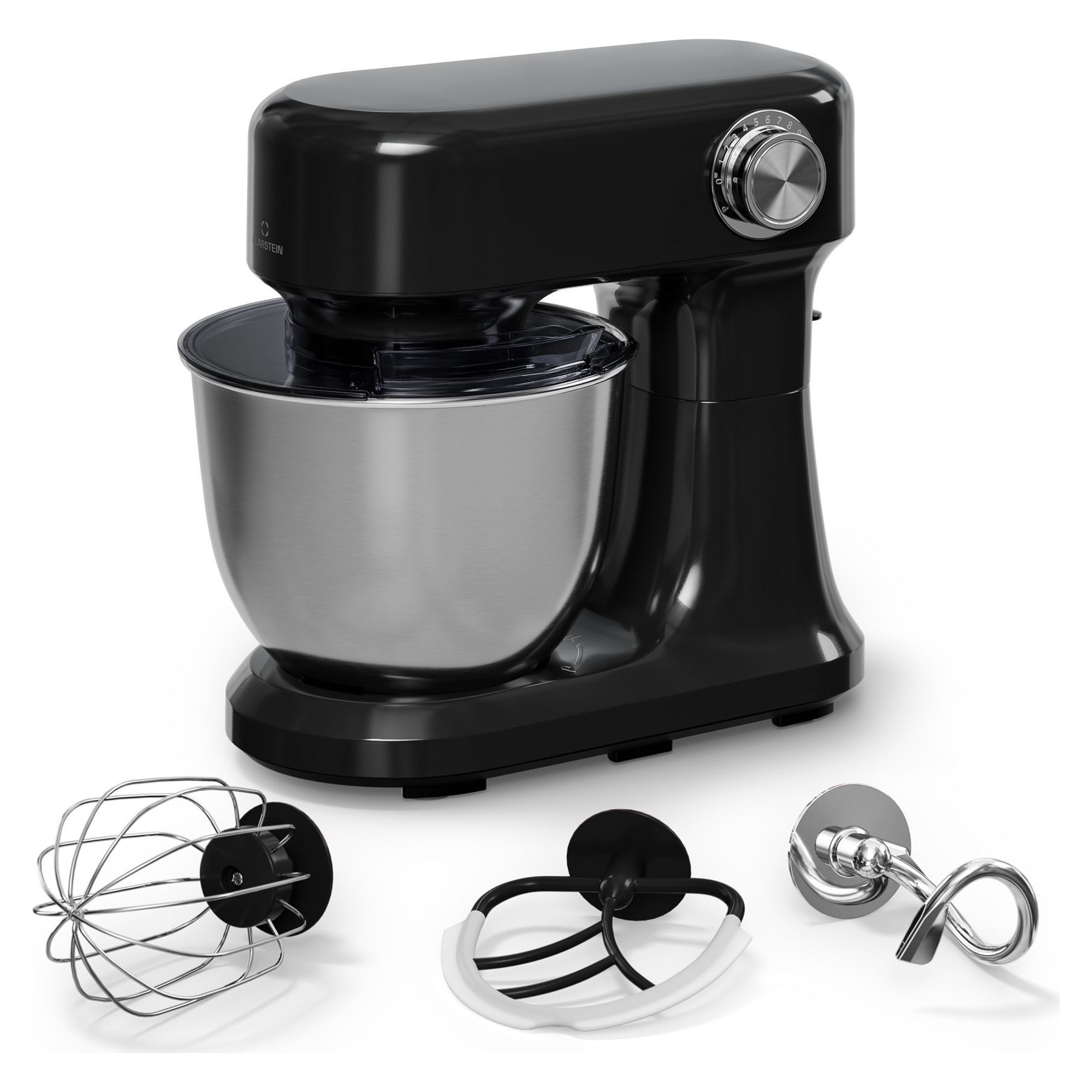 Robot pâtissier KLARSTEIN Bella Evo 1500W bol 5 litres 85 dB Noir