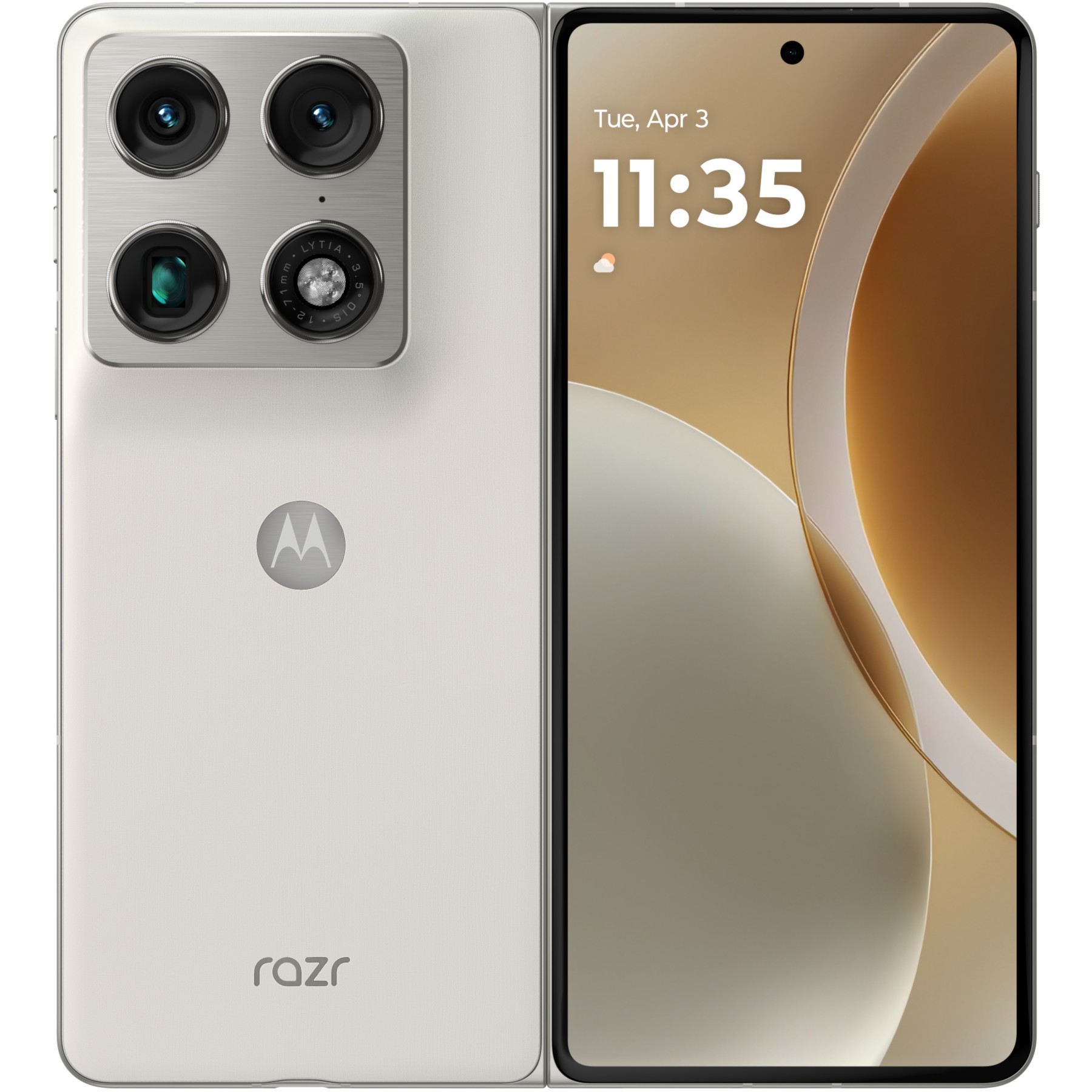 Smartphone MOTOROLA Razr Fold 5G 512Go Lily white