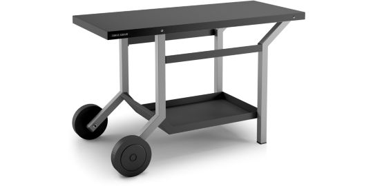 Desserte FORGE ADOUR TRA NG roulante acier Noir et gris