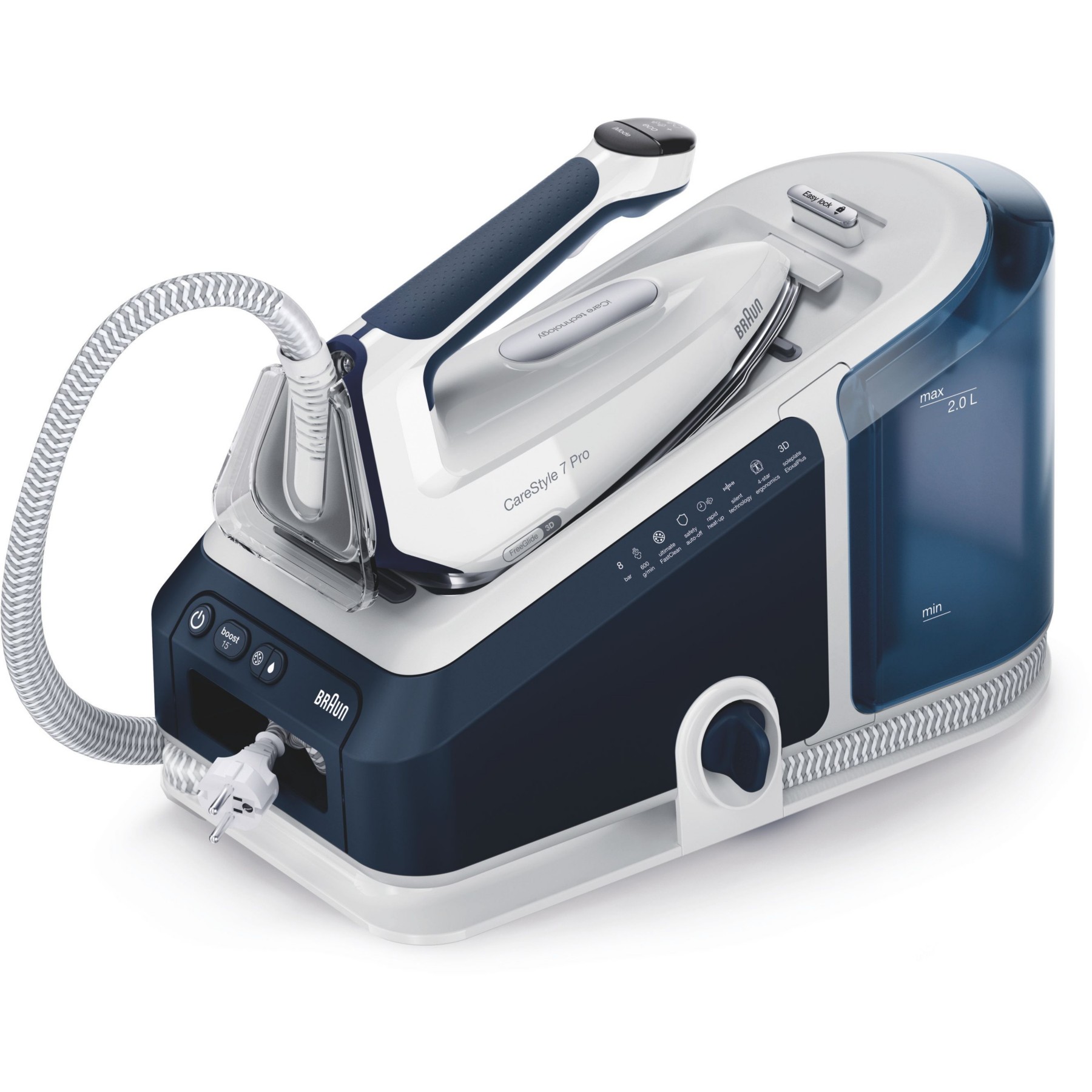 Centrale vapeur BRAUN IS7282BL CareStyle 7 Pro