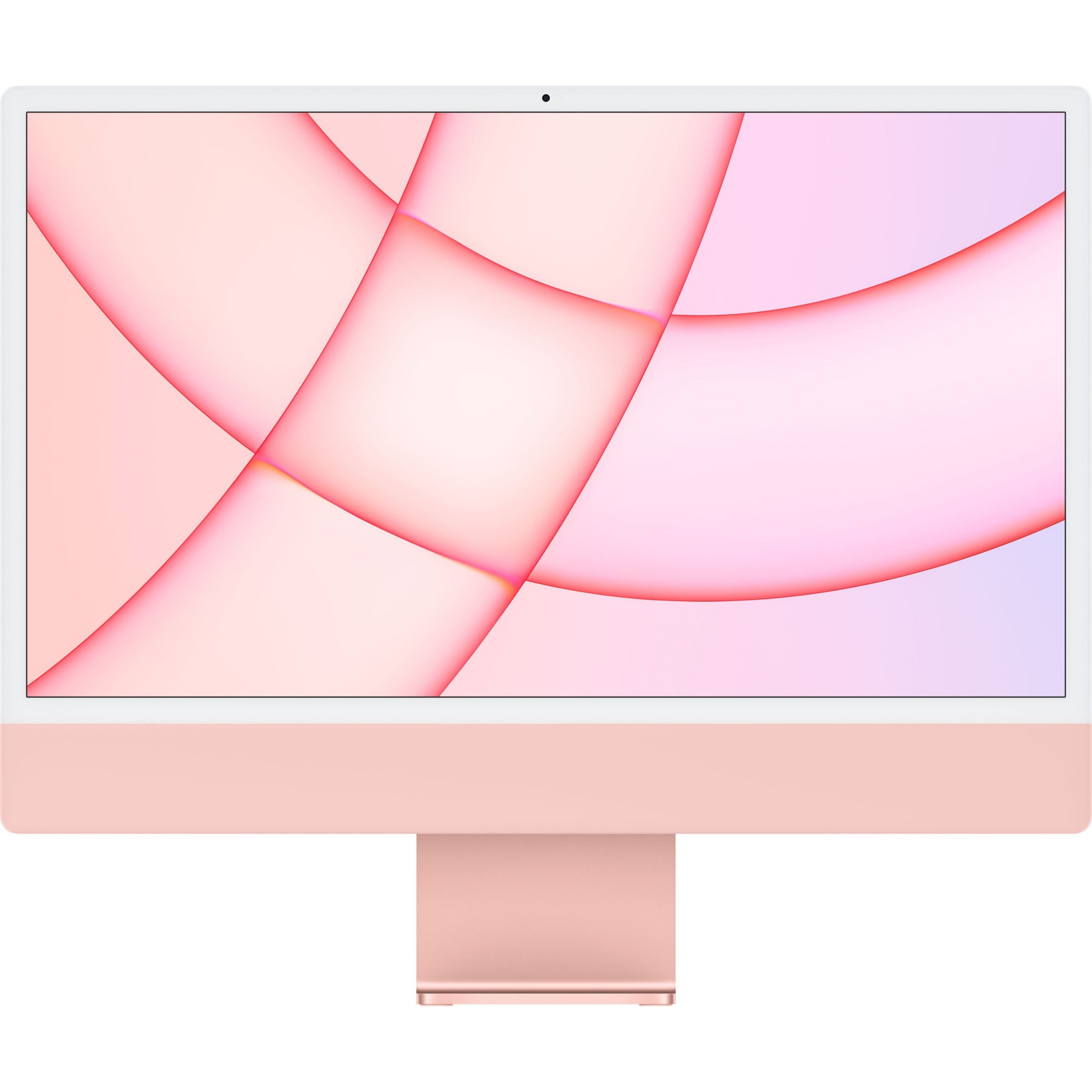 Ordinateur Apple IMAC 24' M1 8Go RAM 256Go SSD Rouge Reconditionné